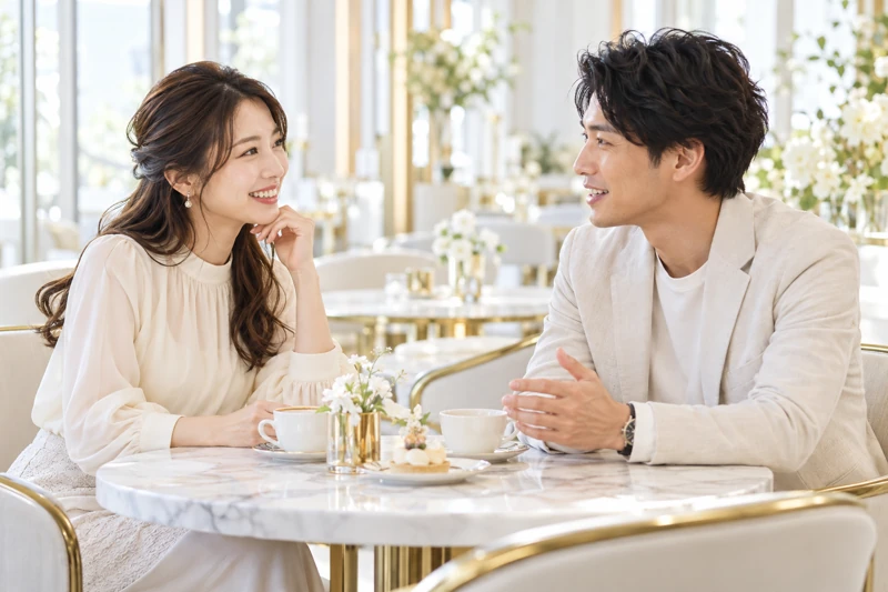 婚活の会話イメージ